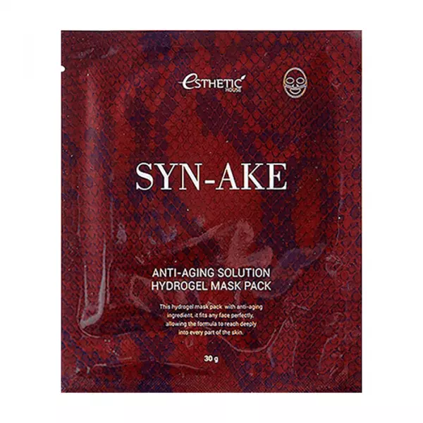 Гидрогелевая маска Esthetic House Syn-Ake Anti-Aging Solution Hydrogel Mask Pack