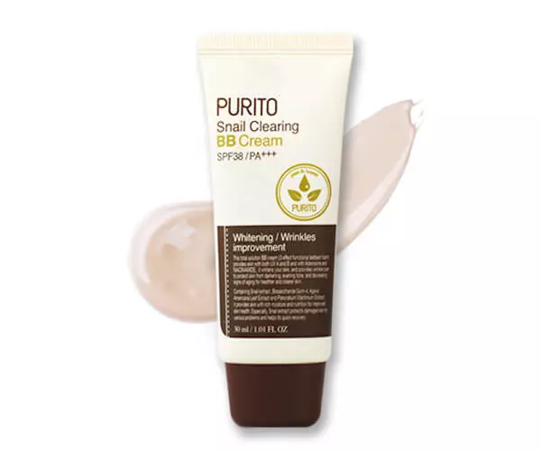 ББ-крем с муцином улитки PURITO Snail Clearing BB cream SPF38 PA+++